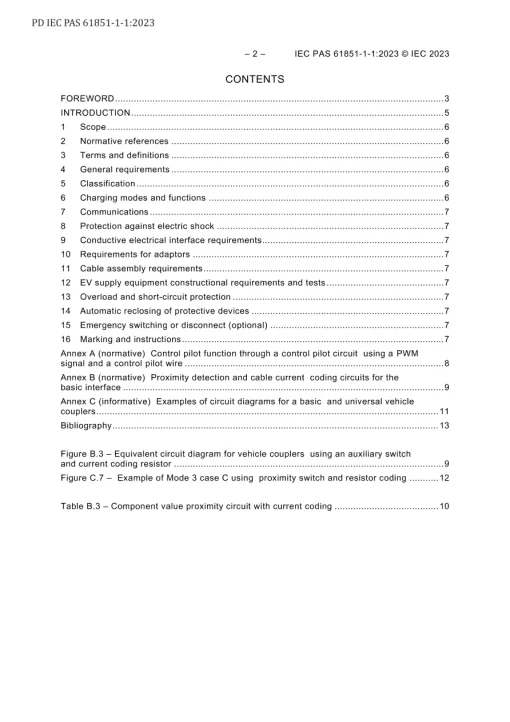 BS PD IEC PAS 61851-1-1:2023 pdf